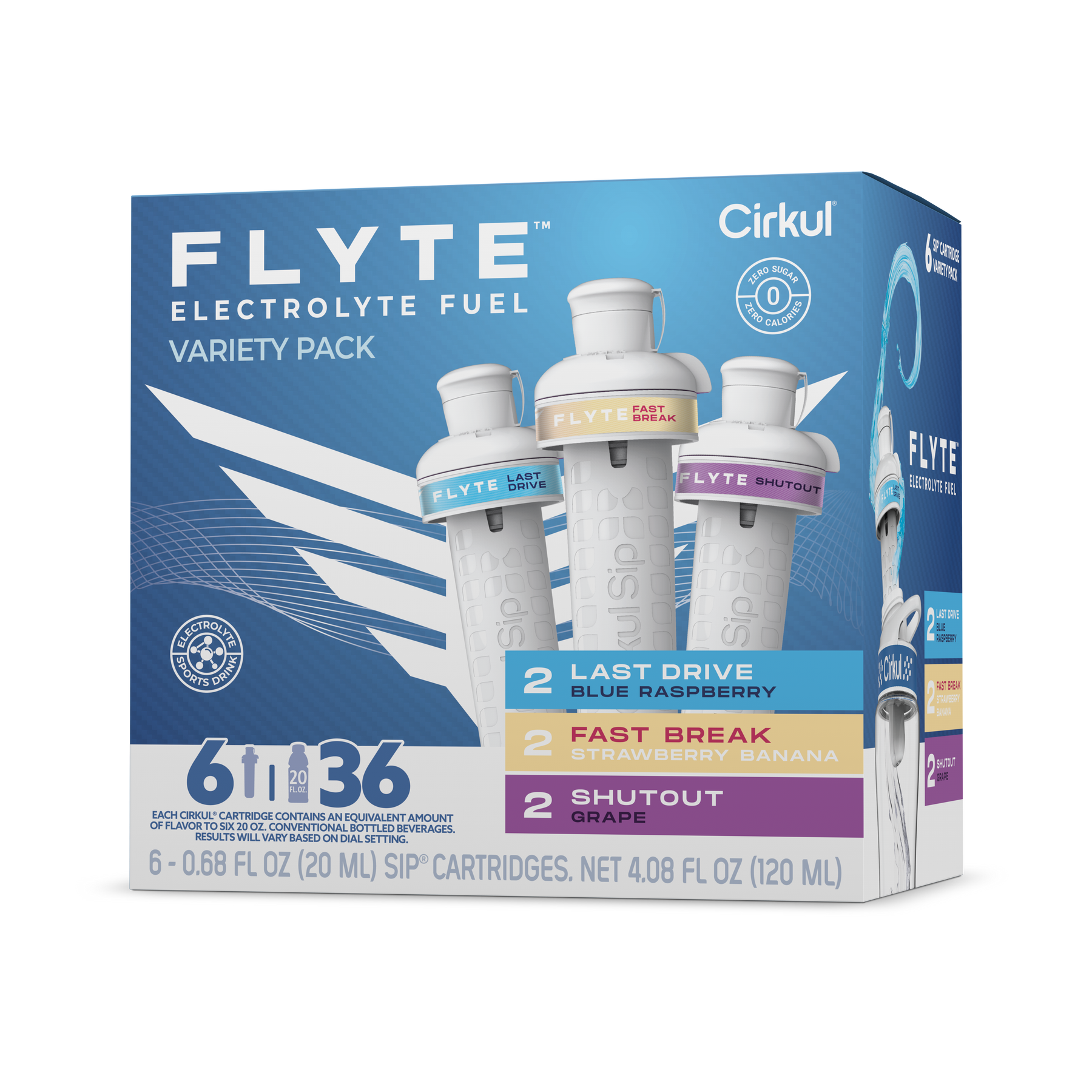 Flyte® 6-Pack Variety Pack - Bright Touch I7