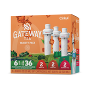 Gateway Tea® 6-Pack Variety Pack - Bright Touch C9