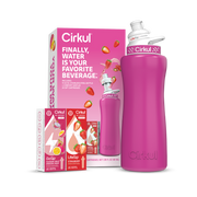 32oz. Hot Pink Stainless Steel Bottle Starter Kit - Classic Pick A8