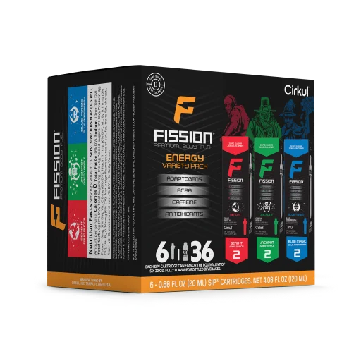 Fission® 6-Pack Variety Pack - Active Ready P5