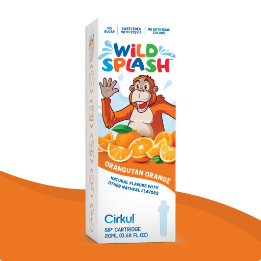 Wild Splash Orangutan Orange - Home Choice A3