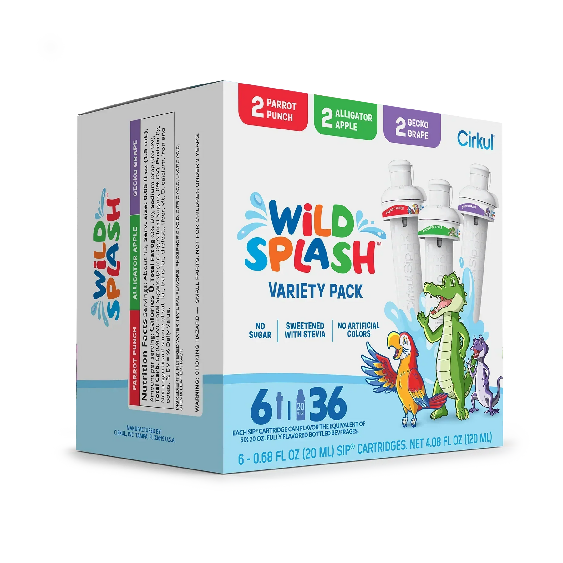 Wild Splash™ 6-Pack Variety Pack - Fresh Ready V8
